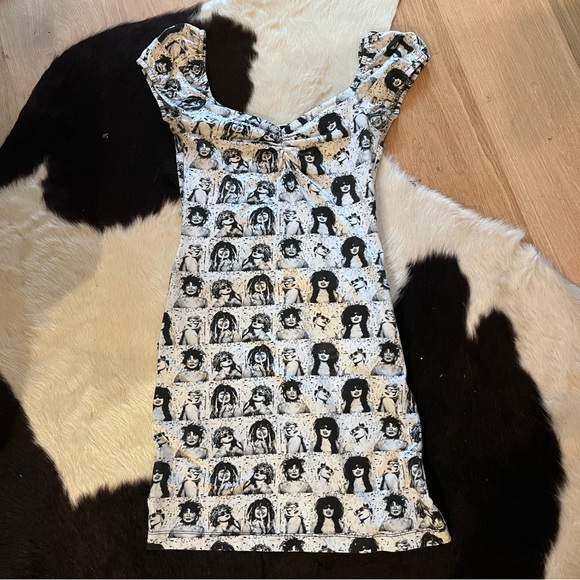 Vintage Betsy Johnson Photo Strip Dress - Picture 1 of 8